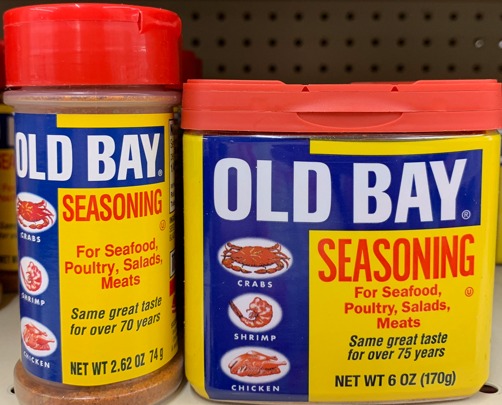 Old Bay Seasoning Container