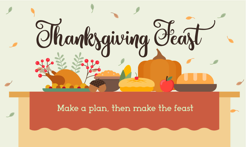 How to Plan Your Thanksgiving Cooking Timeline - A Pinch of Salt Lake
