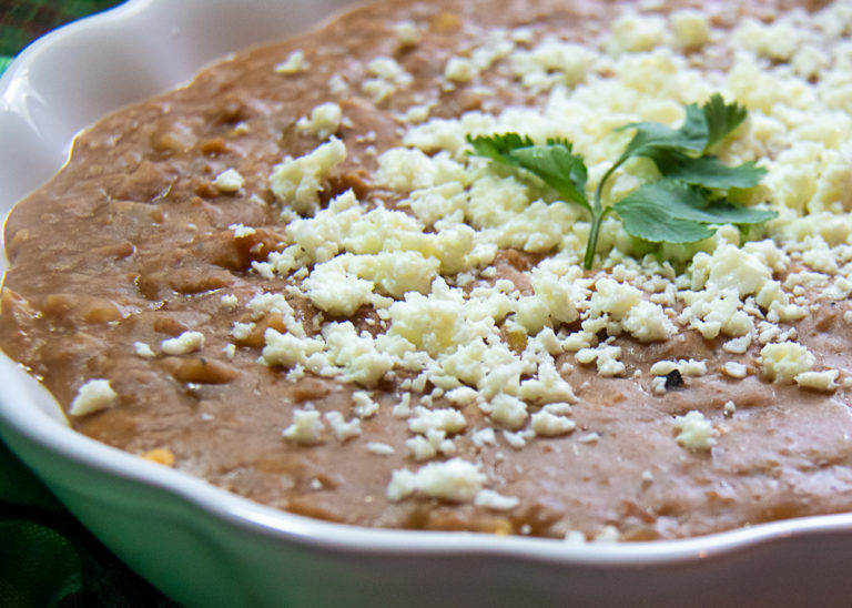 Runny Refried Beans A Pinch of Salt Lake