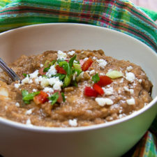 Runny Refried Beans - A Pinch of Salt Lake