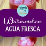 easy watermelon agua fresca