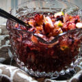 Fresh cranberry Sauce in dish