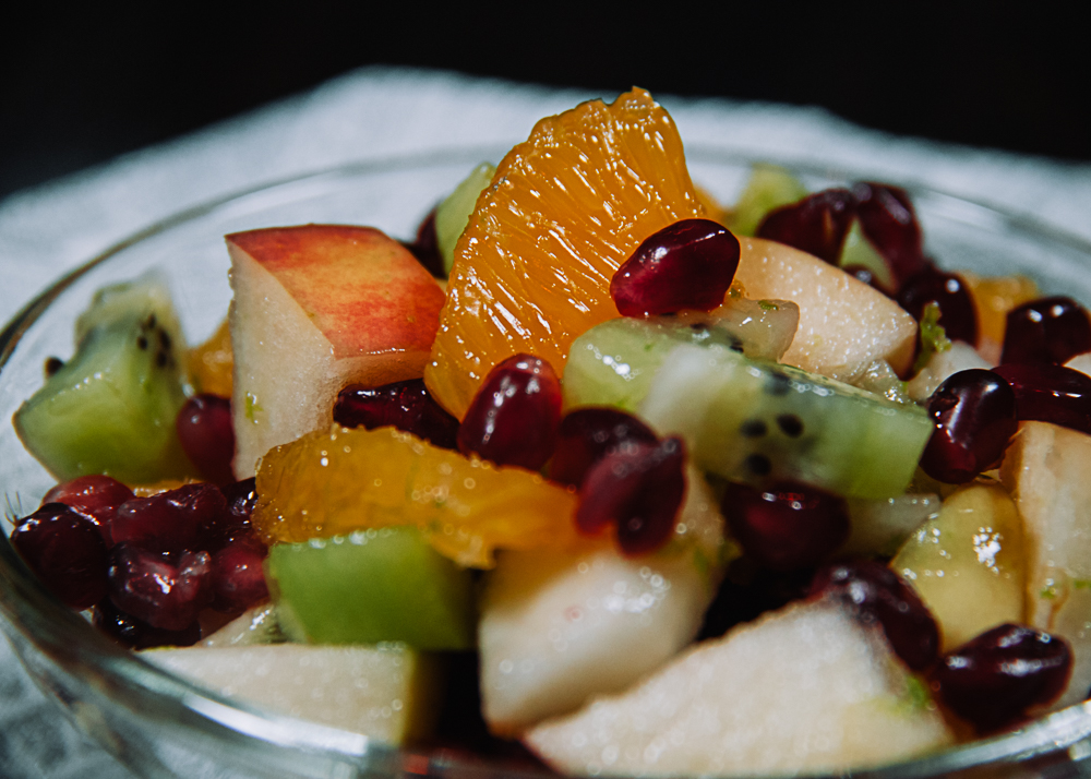 amazing winter fruit salad