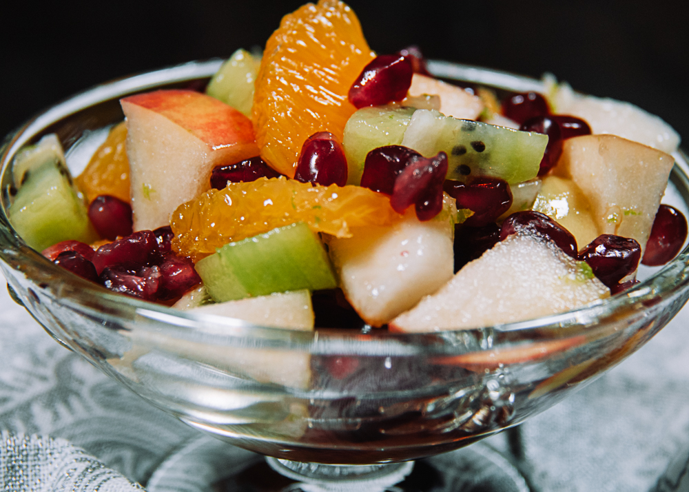 amazing winter fruit salad