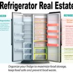 Refrigerator real estate infographic