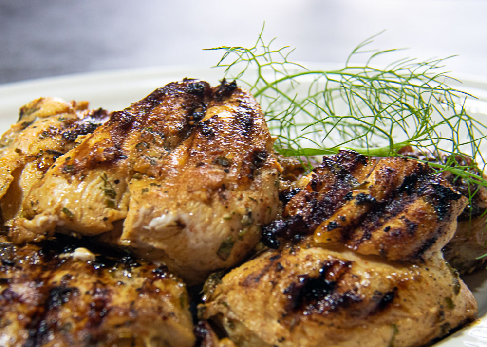 herb grilled chicken marinade with dill