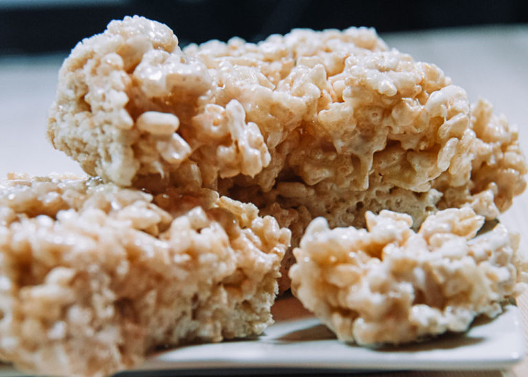 Marshmallow Rice Crispy Treats A Pinch of Salt Lake