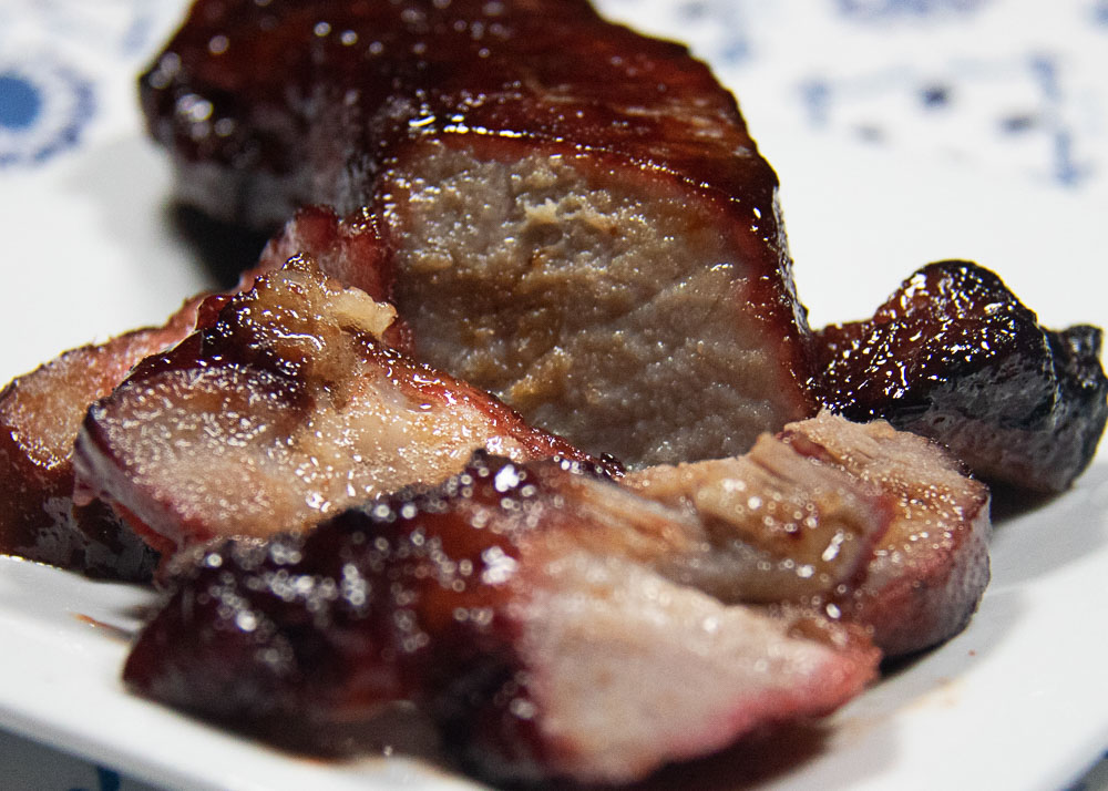 close up of Chinese BBQ pork