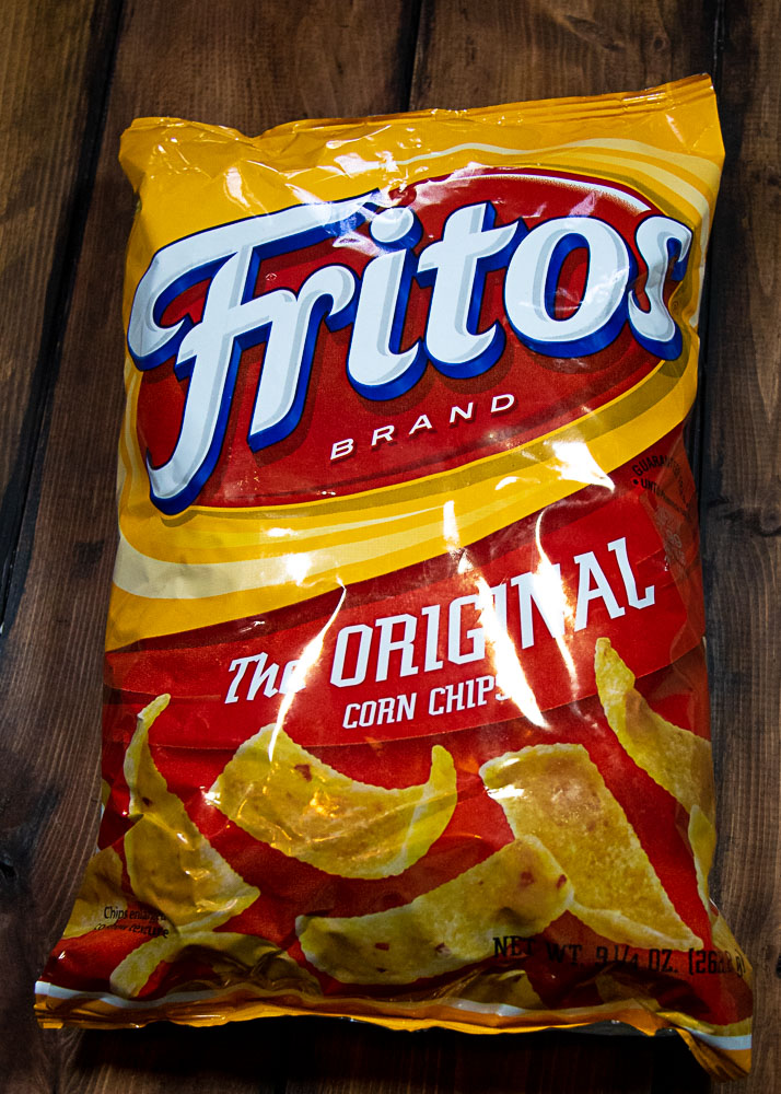 bag of Frito Lay Corn Chips
