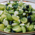 Mint Julep Fruit Salad in bowl