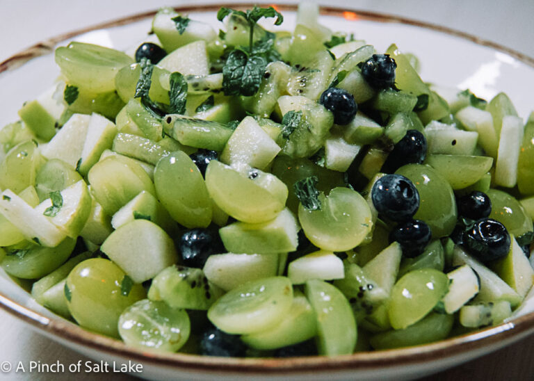 Mint Julep Fruit Salad A Pinch of Salt Lake
