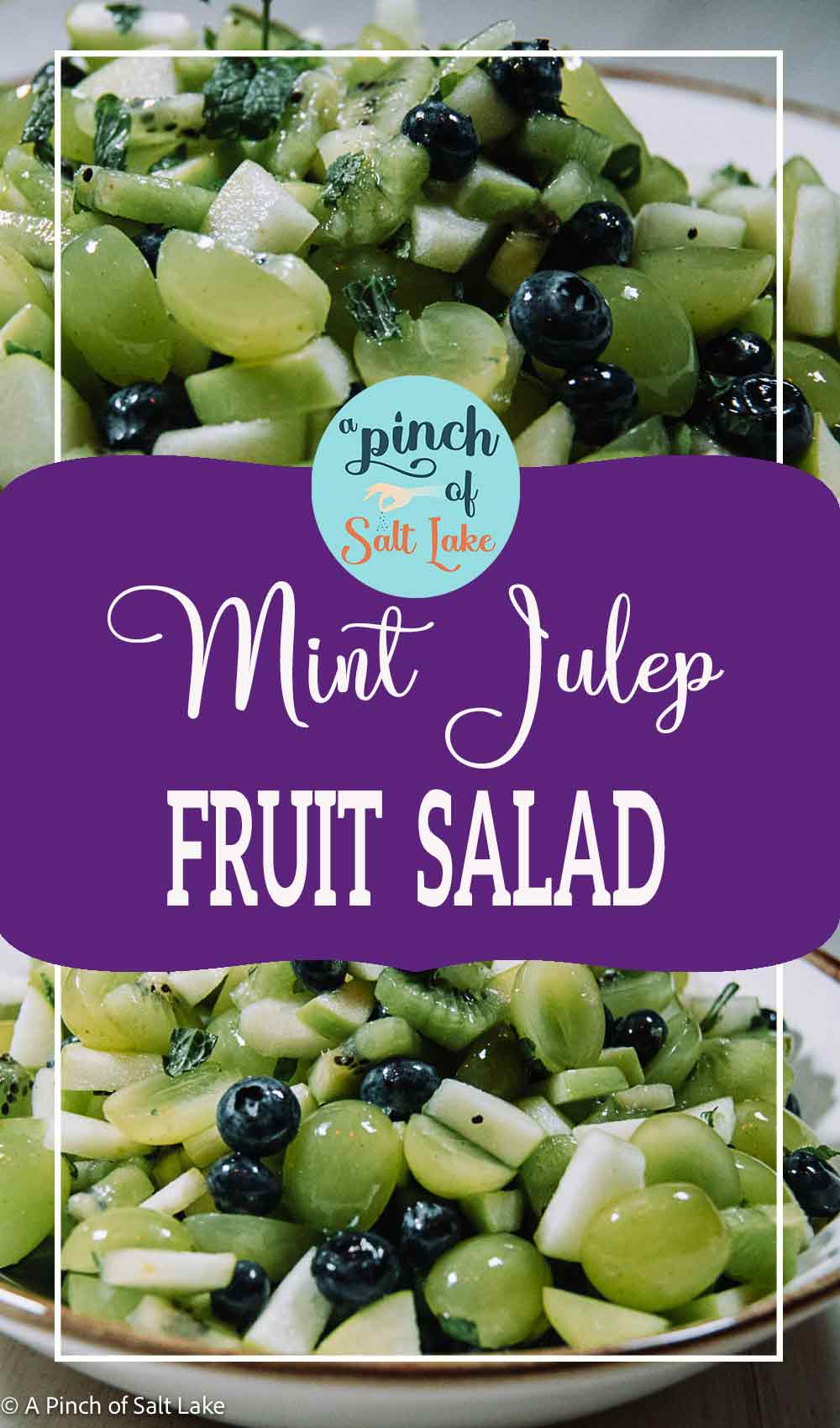 Mint Julep Fruit Salad A Pinch of Salt Lake