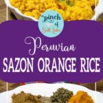 Peruvian Sazon Rice for Pinterest